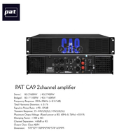 Système de sonorisation karaoké complet Pat KP4012, haut-parleurs pleine gamme néodyme 12 pouces, 800W, en contreplaqué de bouleau, ensemble complet pour
