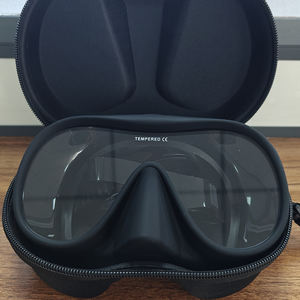 Caja de EVA portátil, máscaras de buceo de silicona, gafas de esnórquel, gafas de apnea, lentes de buceo, vidrio templado, espejo de buceo - Product Image 1