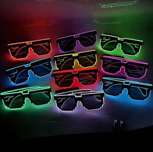 Gafas LED Luminosas 2025, Gafas Creativas con Luces LED para Fiestas, Artículos para Fiestas, Sombrero de Año Nuevo, Regreso a Clases - Product Image 1