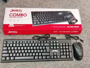 Jedel Ensemble <span class=keywords><strong>clavier</strong></span> et <span class=keywords><strong>souris</strong></span> filaires 104 touches en stock, version linguistique personnalisable, <span class=keywords><strong>clavier</strong></span> et <span class=keywords><strong>souris</strong></span> de bureau pour PC - Product Image 3