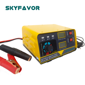 Adjustable Automatic <strong>Trickle</strong> <strong>Charger</strong> 12V 20A 24V 10A Universal Smart Fast Truck Motorcycle <strong>Car</strong> <strong>Battery</strong> <strong>Charger</strong> with Pulse Repair - Product Image 6