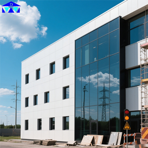 Edificio Corporativo Prefabricado de Acero de <span class=keywords><strong>M</strong></span>últiples Niveles para Espacio de Oficinas Comerciales en Sierra Leona - Product Image 4
