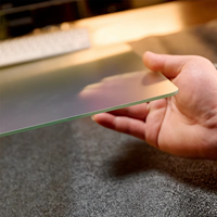 Customized Glass Tempered Photovoltaic Glass Mouse Pad Size Customized Pattern High-end Frosted Version Factory Direct Sales