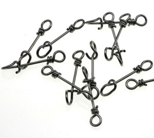 Leurres de pêche en acier inoxydable Loquet à ressort Aiguille fixe Vers souples Appât Crochet Type <span class=keywords><strong>Snap</strong></span> Connect - Product Image 6