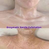 Sérum Complexe de Peptides de Collagène Acétyl Hexapeptide-3, Soin Liftant Instantané, Poudre Exfoliante Enzymatique, Traitement Professionnel