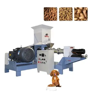 Usine en gros 500kg pedigree nourriture pour chien faisant la machine machine de nourriture pour chien extrudeuse pour bâtons de nourriture pour animaux de compagnie