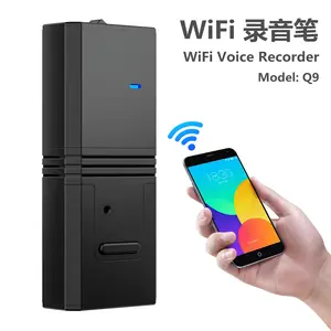 Long Battery Life WiFi Magnetic Voice Recorder No Need Connect with PC