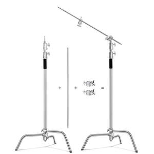 <span class=keywords><strong>Trépied</strong></span> en acier inoxydable robuste de 3,3 m, <span class=keywords><strong>trépied</strong></span> <span class=keywords><strong>girafe</strong></span>, <span class=keywords><strong>trépied</strong></span> de photographie pour studio vidéo et éclairage flash - Product Image 2