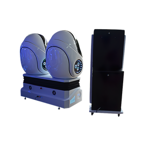 Cinéma à chaise œuf 9DVR à pièces Skyfun pour intérieur avec deux sièges pour utilisation publique dans les centres commerciaux - Product Image 4