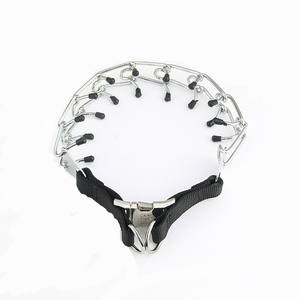 Collare da addestramento per cani regolabile in acciaio di alta qualità con stampa Pitbull e collare da pastore tedesco - Product Image 3