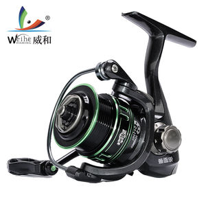 WEIHE 800 # İplik balıkçılık Reel küçük Pesca balıkçılık tekerlek sol sağ değiştirilebilir kolu 6KG Max sürükle makaraları balıkçılık tekerlek - Product Image 2
