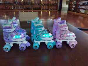 Patines en Línea con Ruedas Luminosas para Niñas, Patines de Ruedas, Oferta - Product Image 3