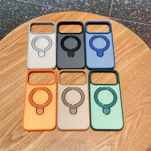 <span class=keywords><strong>เคส</strong></span>โทรศัพท์แบบมีขาตั้งแม่เหล็ก  ผิวสัมผัสนุ่มสบาย  วัสดุ TPU+PC หลากสี  สำหรับ <span class=keywords><strong>iPhone</strong></span> 18/18 Pro/18 Pro Max - Product Image 6