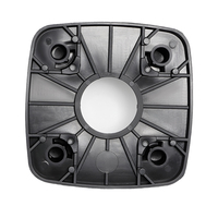 Schwarzes Kissen polster Zentr ier kissen Gummi-Vibrations pads Geräusch reduzierende Isolation matte