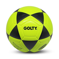 Ballon de Futsal GOLTY SL-2003 Taille 4 Poids 400-440G et Circonférence 620-640MM Faible Rebond Excellent Toucher PU Laminé
