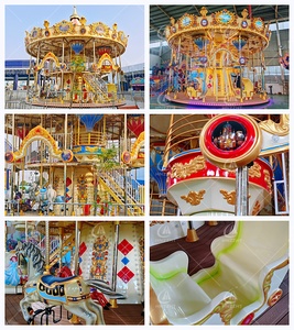 Manège de Luxe pour Parc d'Attractions, Manège à Deux Niveaux pour Enfants et Famille, Manège Extérieur - Product Image 3