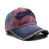 Gorra de Béisbol de Algodón Lavado Vintage Bordada Personalizada de Alta Calidad con Borde Desgastado y Visera Curva, Precio Directo de Fábrica