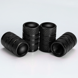Nouveaux capuchons de <span class=keywords><strong>valve</strong></span> de <span class=keywords><strong>pneu</strong></span> de voiture en alliage d'aluminium pour valves Schrader, ajustement universel, option de logo personnalisé, accessoires automobiles de haute qualité - Product Image 2
