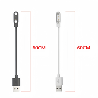 Câble de charge magnétique USB 2.0 en cuivre pur, 2 broches 2,5/2,84/4,00/7,62 mm, 4 broches 7,62 mm, pour montre connectée - Vente en gros usine