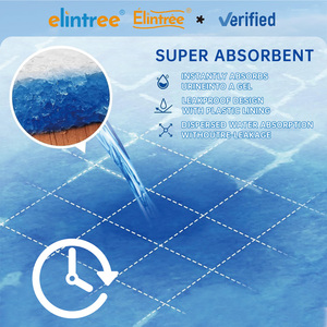 Elintree Miếng Đệm giường chất lượng cao OEM thấm y tế điều dưỡng miếng Kiểm soát mùi dùng một lần underpads cho không kiểm soát - Product Image 4