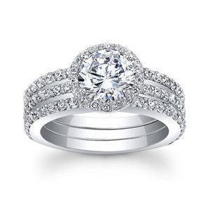 Elegant Engagement Ring for Women European American Bridal Fashion Finger Jewelry - Product Image 1
