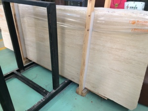แผ่นหินอ่อนอิตาลีมิลานแบบขัดเงา Travertino Romano Antico จาก UnionStone Wholesale สำหรับเคาน์เตอร์ครัว พื้น และวัสดุหินอ่อน - Product Image 2