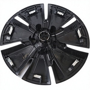 <span class=keywords><strong>LinTech</strong></span> Cache-roues noirs de haute qualité de 18 pouces, protection pour pièces et accessoires de véhicules électriques, référence 1344231-00-B pour Tesla Model 3 Highland - Product Image 3