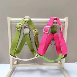 Harnais pour <span class=keywords><strong>chien</strong></span> en polyester personnalisé avec logo personnalisé, design en cuir, veste pour animaux de compagnie tendance pour Pitbull, <span class=keywords><strong>Boxer</strong></span>, Mastiff et chats - Product Image 4