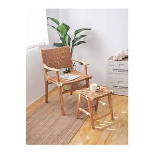 Sedia da pranzo <span class=keywords><strong>in</strong></span> pelle da casa, - Product Image 2