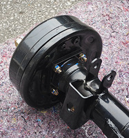 As Roda Belakang Sepeda Motor Roda Tiga Ringan Semi Floating 4 Baut Mekanis Diferensial Belakang 180 As Roda Sepeda Motor Roda Tiga