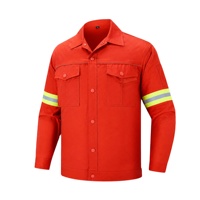 Combinaison en coton FR personnalisée, ignifuge, avec bandes réfléchissantes, vêtements de travail de sécurité pour soudeurs et électriciens