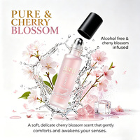 Parfum unisexe à la fleur de cerisier, longue durée, aux herbes fraîches, cadeau idéal pour les vacances d'été, vente en gros
