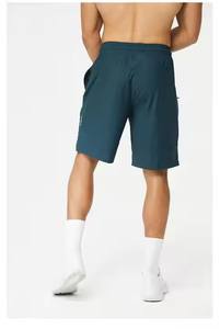 Nuevos pantalones cortos de baloncesto con logotipo gratuito para hombre, ropa deportiva para correr, gimnasio de verano, pantalones cortos reflectantes informales holgados para hombre con bolsillos con cremallera - Product Image 3