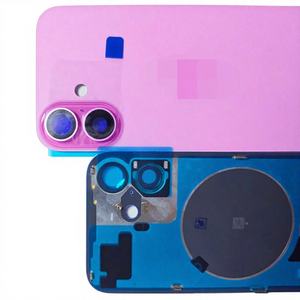 Coque arrière d'origine, vitre arrière, boîtier de remplacement, batterie arrière, châssis arrière pour <span class=keywords><strong>iPhone</strong></span> 16 - Product Image 5