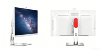 AIO 27inch Computer Hidden Camera Aluminum Alloy Support Base Inter Dual Core All in One Desktop PCs
