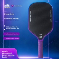 Raquette de pickleball EPP en fibre de carbone mate T700, nouveau noyau en mousse EPP, équipement sportif tendance, 230g, 41,8cm