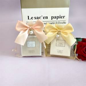 <span class=keywords><strong>Sachet</strong></span> en <span class=keywords><strong>organza</strong></span> 13x18cm orné de perles pour bonbons, bijoux, savons, maquillage, cadeaux et faveurs de fête, ou cadeaux de Pâques - Product Image 3