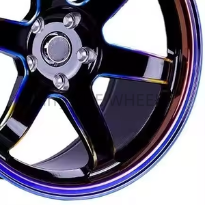 Ruedas Mingyue para Automóvil de Pasajeros, 18 Pulgadas, <span class=keywords><strong>4</strong></span> y 5 Orificios, 5x114.3, Color Arcoíris, para Mazda MX5, BRZ, Honda Camry, Rueda de Aleación de Aluminio 003 - Product Image 6