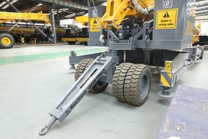 Mini grue à tour auto-érectile Xuzhou XJCM de 4 tonnes à vendre, prix de la grue à tour Jiufa, construction jaune 4,2*4,2m - Product Image 6