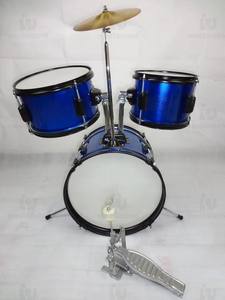 Strumento Musicale JZ-110-18 Batteria <span class=keywords><strong>Jazz</strong></span> per Bambini con Tre Tamburi, Pelli Ecologiche in Pelle Bovina e Struttura in Legno di Betulla - Product Image 5