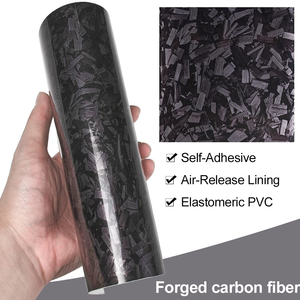 Vinilo Autoadhesivo de Fibra de Carbono Forjado, Autoregenerable, Antiarañazos, que Cambia de Color, Ecológico, para Cubrir Todo el Vehículo - Product Image 6