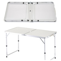 Mini table d'appoint pliante Portable pour manger meubles de patio de jardin extérieur compacts légers pour Camping RV pique-niques plages