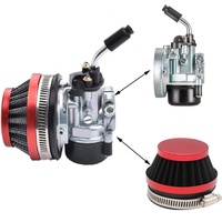 Vergaser de course avec filtre pour 49cc 50cc 66cc 80cc moteur 2 temps vélo motorisé vélo scooter cyclomoteur Dirt Bike carburateur