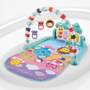 Aji Floor Gym Silicone Changing Sensory Sleeping Alphabets Pretty Puzzle Extra Large Activity Round Soft Baby Play Mats