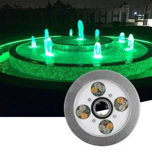 CE IP68 impermeable de acero inoxidable DMX RGB chorro de agua fuente subacuática boquilla de luz pequeña piscina LED fuente de luz - Product Image 1