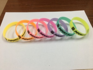 Bracelet en silicone personnalisé de haute qualité, prix le plus bas, impression de logo - Product Image 3