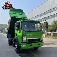 Nouveau camion benne léger SINOTRUK HOWO 4x2 130 CV 5-8 tonnes