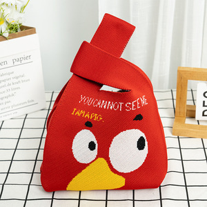 Bolsos de Mano Pequeños Tipo Cubo para Niñas, Tejidos, Duraderos, Impermeables, Lindos, Cuadrados Horizontales, con Forro de Poliéster y Cuero PU, Venta al Por Mayor - Product Image 6