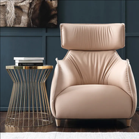Fauteuil inclinable en cuir véritable au design moderne et antique, avec éponge haute densité, pour les moments de détente, mobilier d'intérieur