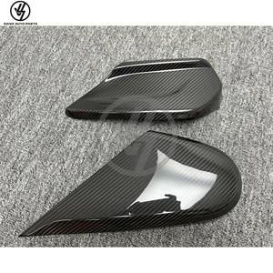 แผงตกแต่งข้างเบาะ คาร์บอนไฟเบอร์แห้ง ชุดแต่งภายในรถยนต์สำหรับ Mercedes-Benz G-Class W464 G63 G500 G580 อุปกรณ์เสริมอะไหล่รถยนต์ - Product Image 5